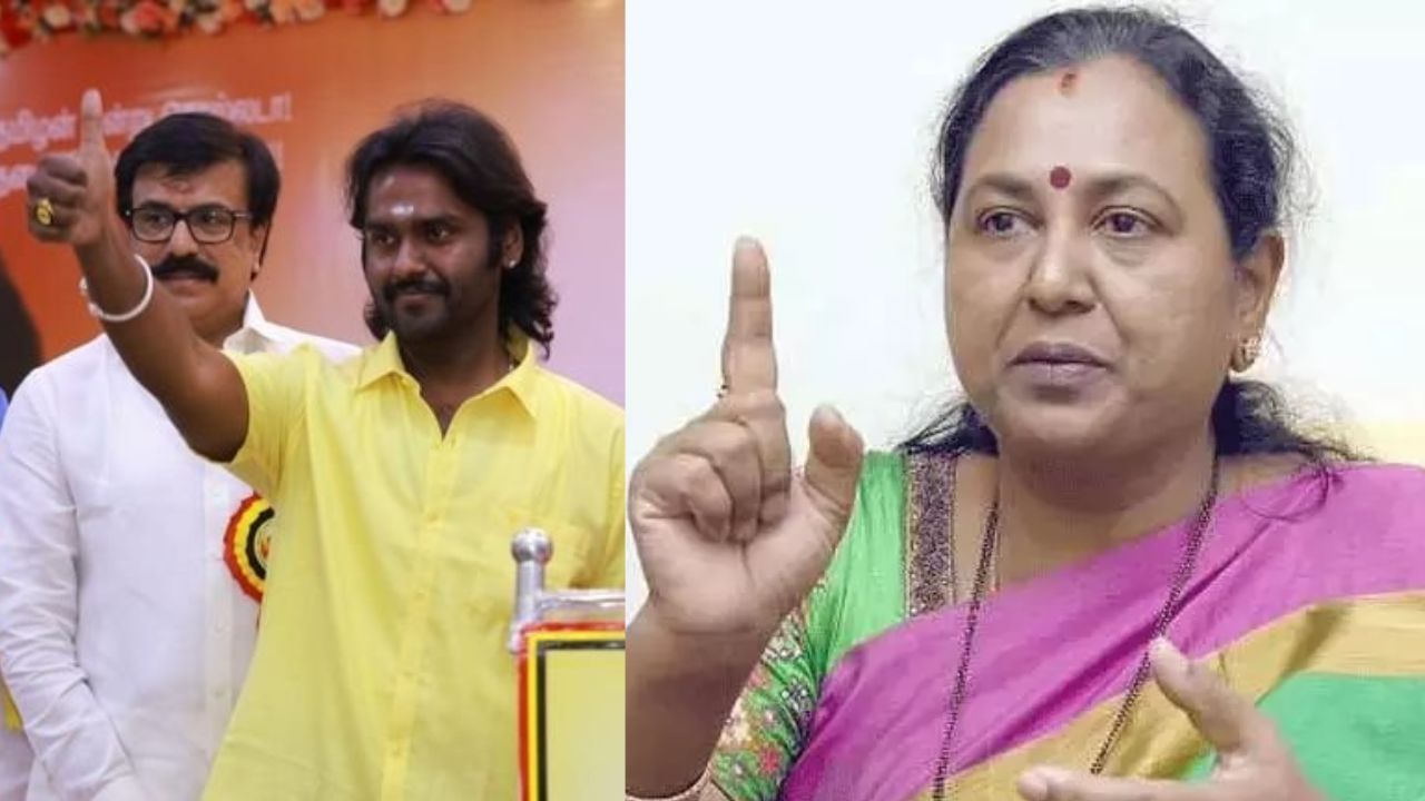 2026-ல் பெண் சிங்கமாக பிரேமலதா விஜயகாந்த் சட்டசபைக்குள் நுழைவார் – விஜய பிரபாகரன்.. 2026-ல் பெண் சிங்கமாக பிரேமலதா விஜயகாந்த் சட்டசபைக்குள் நுழைவார் – விஜய பிரபாகரன்..
