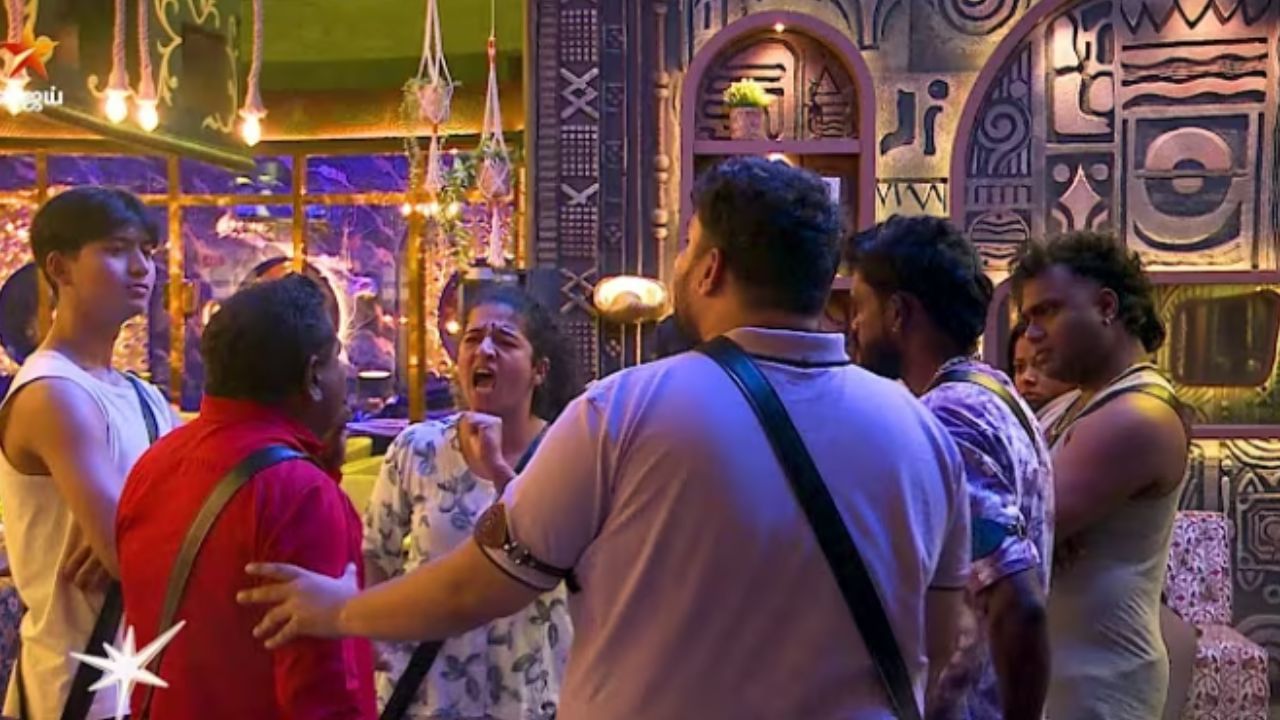குறட்டையால் பிக்பாஸ் வீட்டில் வெடித்த சண்டை – வைரலாகும் வீடியோ