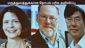 2025 ஆம் மருத்துவத்திற்கான நோபல் பரிசு – அமெரிக்க – ஜப்பான் விஞ்ஞானிகள் தேர்வு