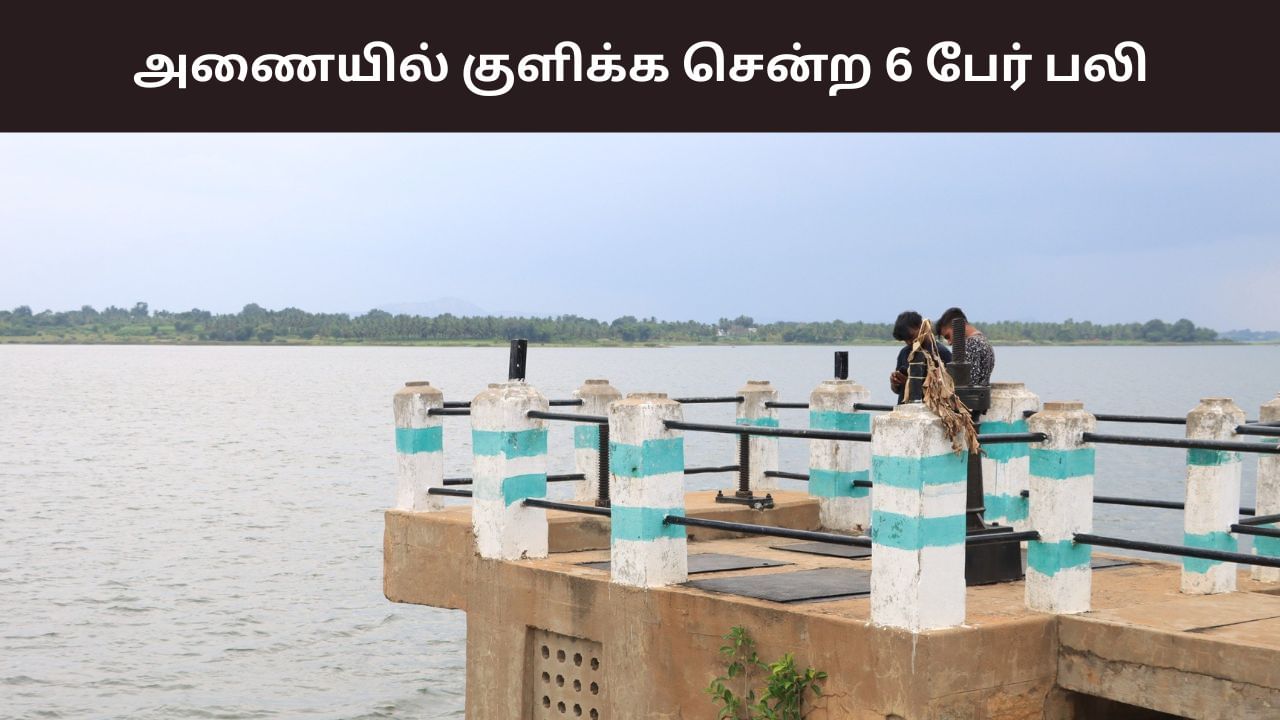 அணையில் குளிக்கச் சென்ற குடும்பம்.. 6 பேர் நீரில் மூழ்கி பலி அணையில் குளிக்கச் சென்ற குடும்பம்.. 6 பேர் நீரில் மூழ்கி பலி