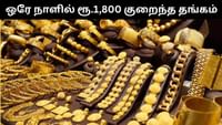 மீண்டும் சரிந்த தங்கம் - ஒரே நாளில் ரூ.1,800 குறைந்தது! மீண்டும் சரிந்த தங்கம் - ஒரே நாளில் ரூ.1,800 குறைந்தது!...