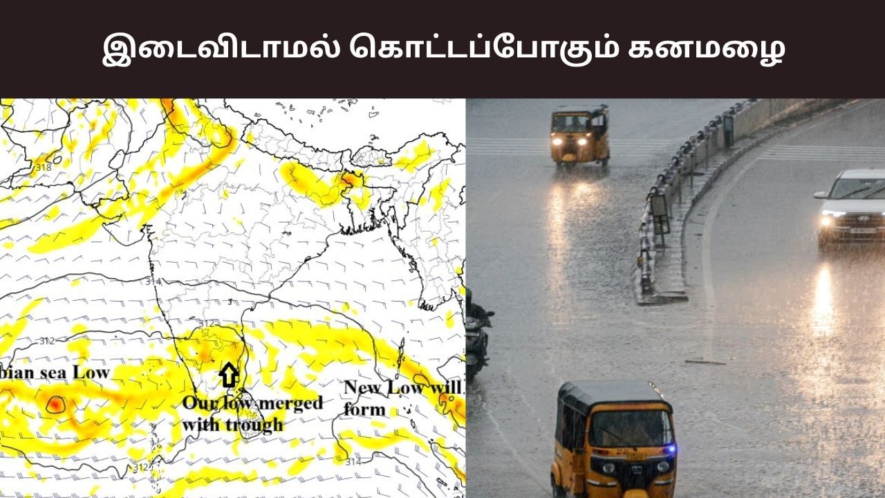 நகர்ந்த மேகங்கள்.. இடைவிடாமல் மழை பெய்யும்.. வானிலை அப்டேட் இதோ!