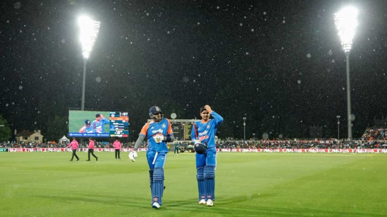 Ind vs Aus 1st T20: கில், சூர்யகுமார் யாதவின் அதிரடி வீண்.. மழையால் ரத்தான இந்தியா - ஆஸ்திரேலிய முதல் டி20!