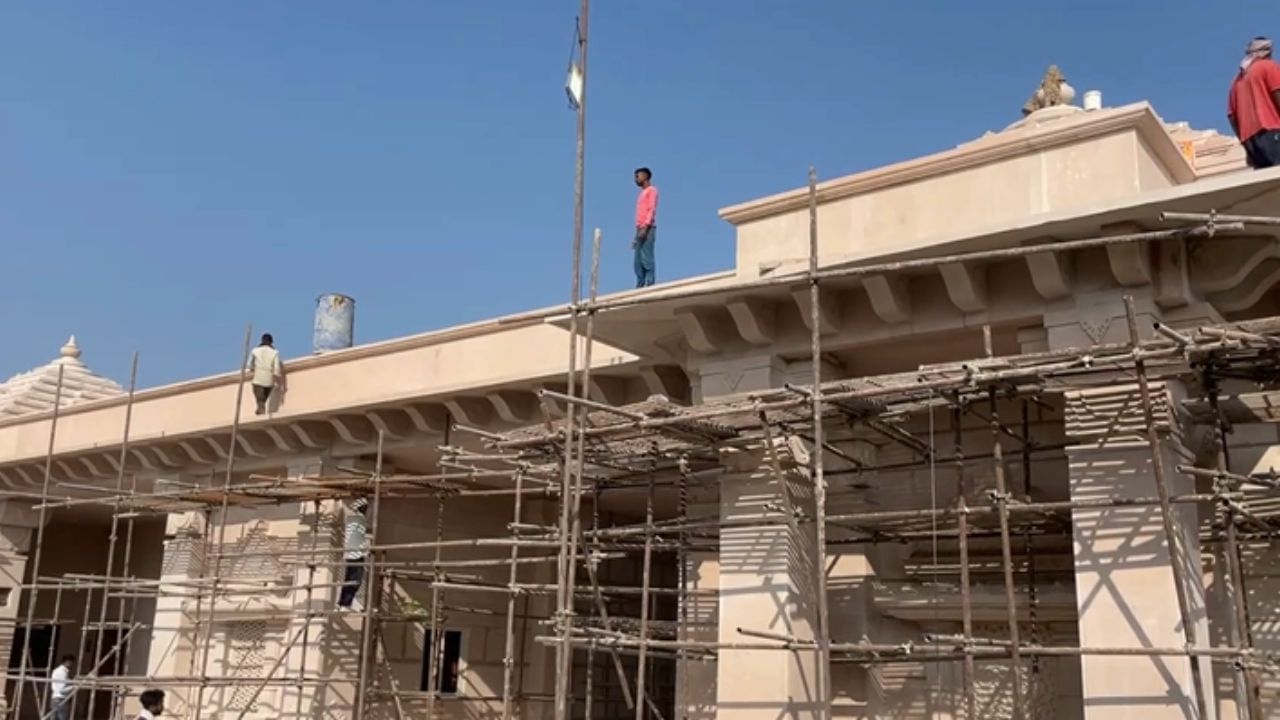 அயோத்தி ராமர் கோயில்.. இறுதிக்கட்ட பணிகள் மும்முரம்!
