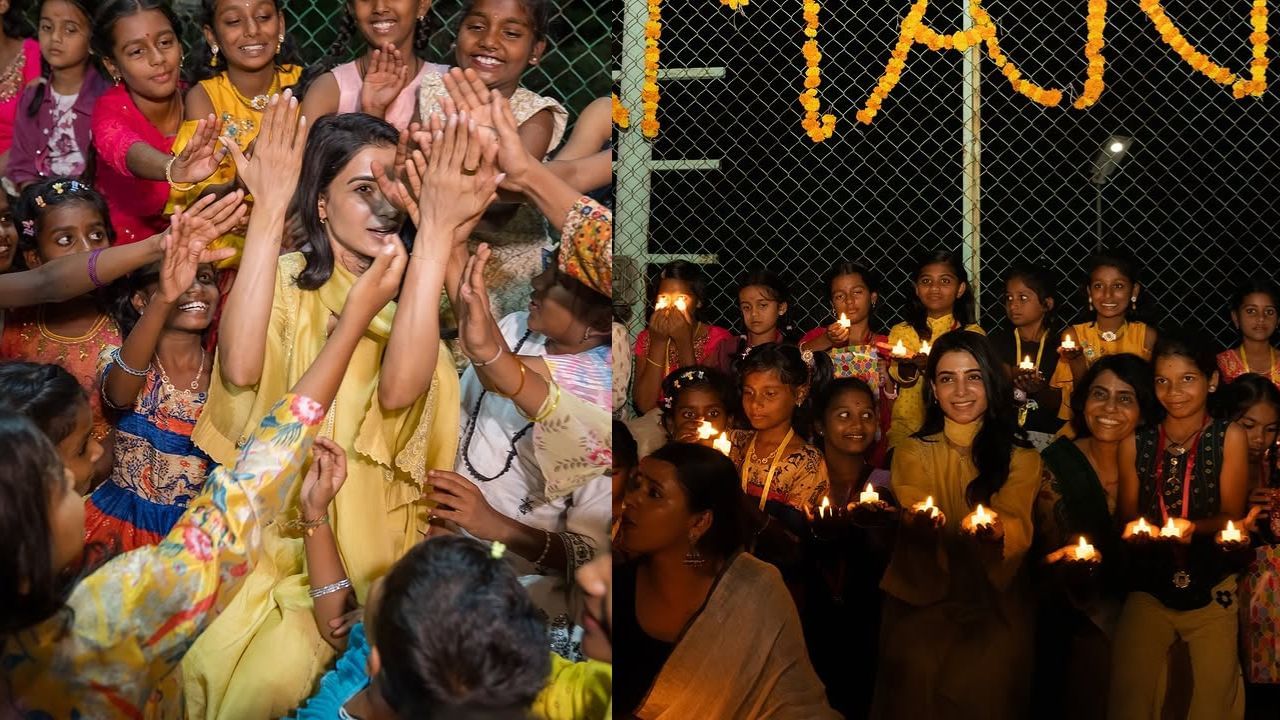 இது சமந்தாவின் தீபாவளி கொண்டாட்டம் – வைரலாகும் போட்டோஸ் இது சமந்தாவின் தீபாவளி கொண்டாட்டம் – வைரலாகும் போட்டோஸ்