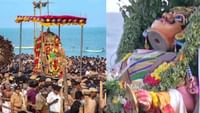 விண்ணை பிளந்த அரோகரோ.. சூரபத்மனை சூரசம்ஹாரம் செய்த முருகன்! விண்ணை பிளந்த அரோகரோ.. சூரபத்மனை சூரசம்ஹாரம் செய்த முருகன்!...