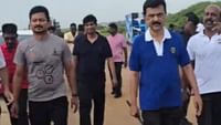 வாக்கிங் நேரத்தில் அடையாறு விசிட்.. முதல்வர் ஸ்டாலின் ஆய்வு! வாக்கிங் நேரத்தில் அடையாறு விசிட்.. முதல்வர் ஸ்டாலின் ஆய்வு!...