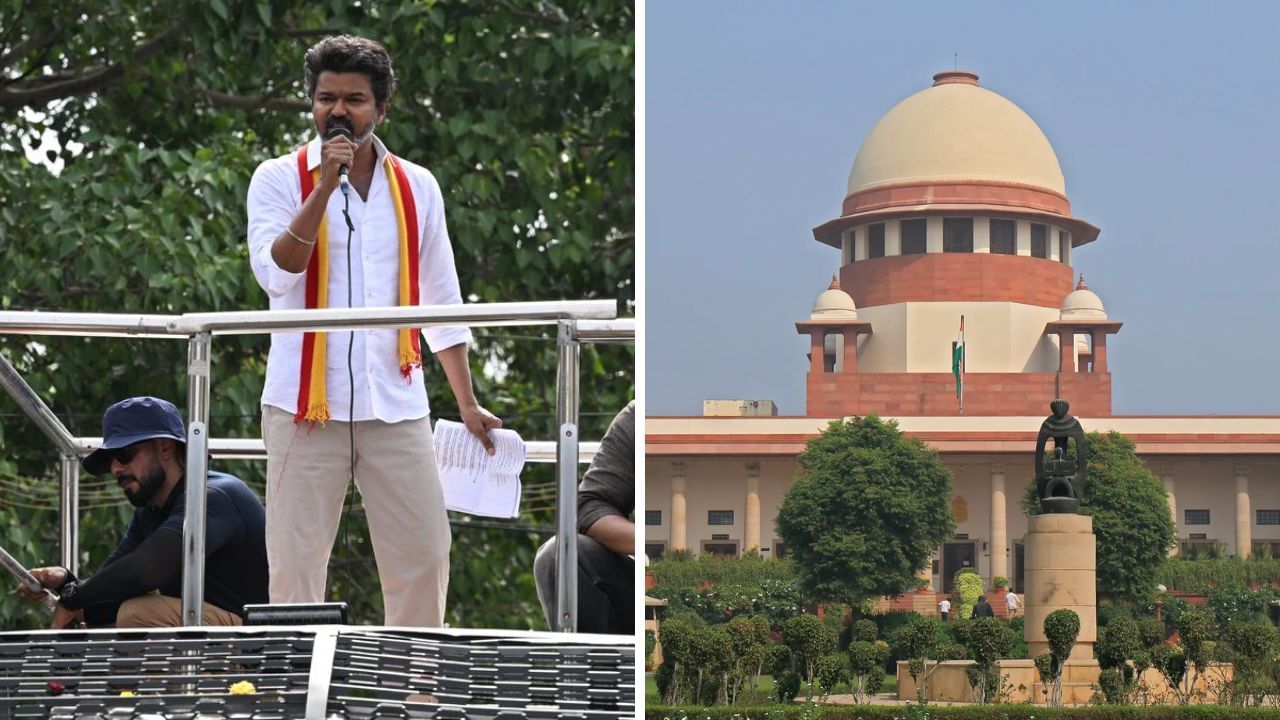 ‘கரூரில் இருந்து விஜய் தப்பி ஓடவில்லை’ உச்ச நீதிமன்றத்தில் தவெக வாதம்.. நீதிபதி அடுக்கடுக்கான கேள்வி! ‘கரூரில் இருந்து விஜய் தப்பி ஓடவில்லை’ உச்ச நீதிமன்றத்தில் தவெக வாதம்.. நீதிபதி அடுக்கடுக்கான கேள்வி!