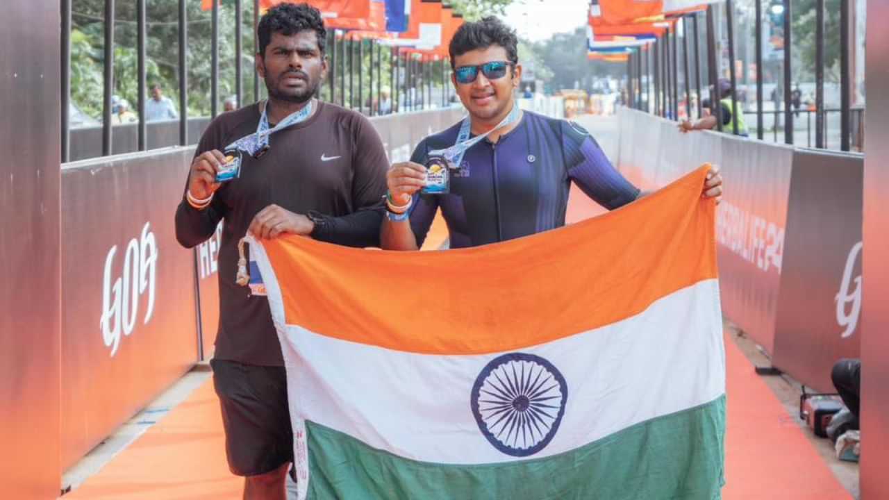 கோவா அயர்ன்மேன் போட்டி: வெற்றிகரமாக முடித்த அண்ணாமலை.. பாராட்டிய பிரதமர் மோடி! கோவா அயர்ன்மேன் போட்டி: வெற்றிகரமாக முடித்த அண்ணாமலை.. பாராட்டிய பிரதமர் மோடி!