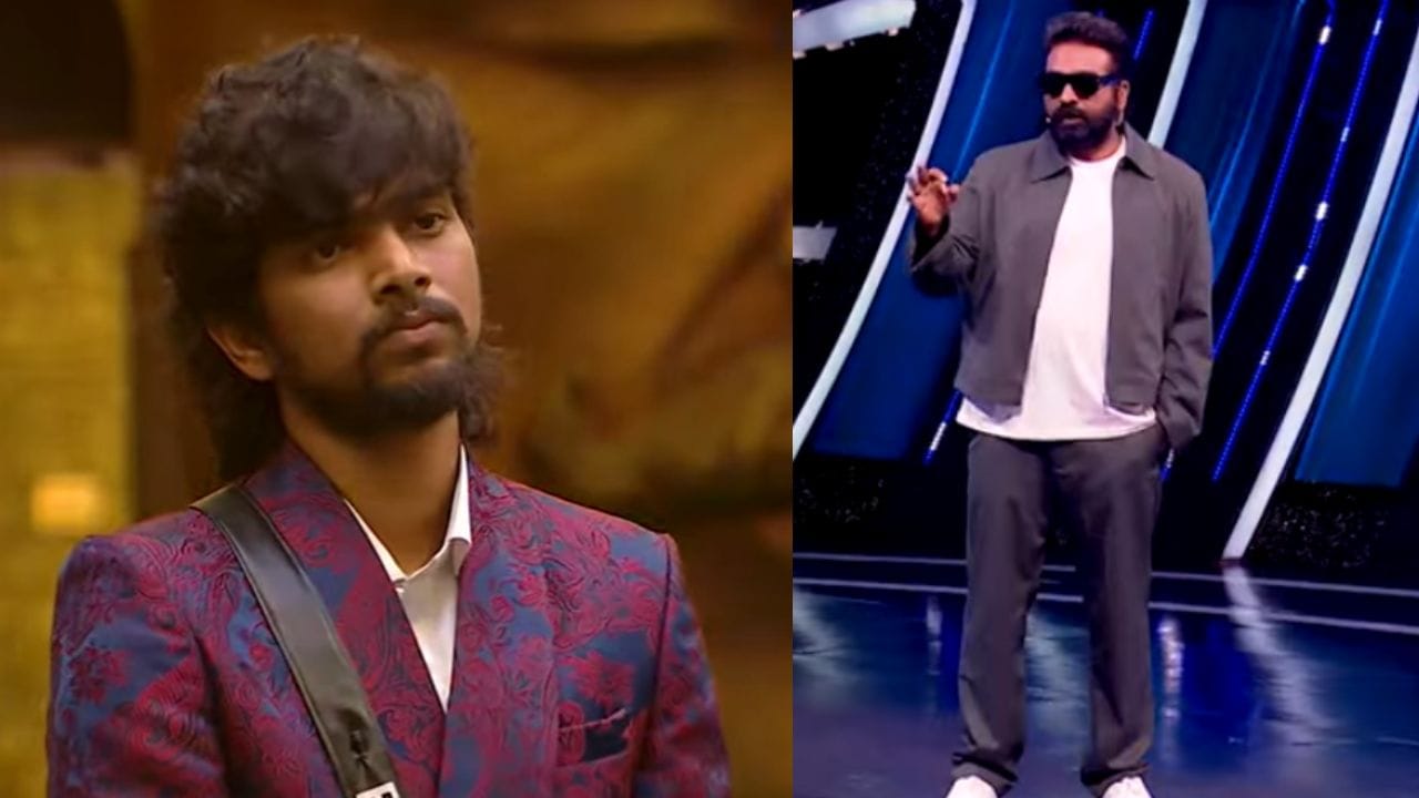 இந்த வாரம் பிக்பாஸ் வீட்டு தல எஃப்ஜேவை லெஃப்ட் ரைட் வாங்கிய விஜய் சேதுபதி – வைரலாகும் வீடியோ!