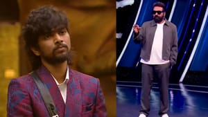 இந்த வாரம் பிக்பாஸ் வீட்டு தல எஃப்ஜேவை லெஃப்ட் ரைட் வாங்கிய விஜய் சேதுபதி – வைரலாகும் வீடியோ!