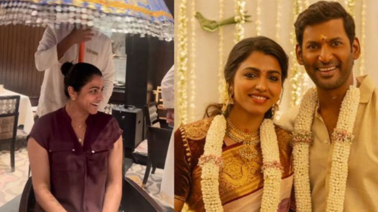 விஷாலுடன் பிறந்தநாள் கொண்டாடிய சாய் தன்ஷிகா.. ரசிகர்கள் மத்தியில் வைரலாகும் வீடியோ!