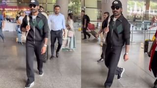 தேரே இஸ்க் மெய்ன் படத்தின் புரமோஷனுக்காக மும்பை வந்த தனுஷ்!