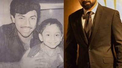 சத்யராஜ் உடன் இருக்கும் இந்த சிறுவன் யார் தெரியுமா?