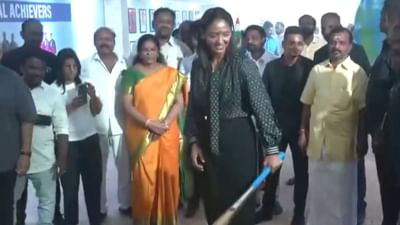 சென்னைக்கு வந்த இந்திய மகளிர் கிரிக்கெட் அணி கேப்டன்