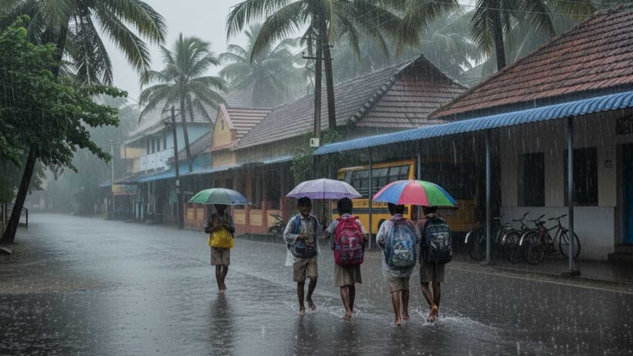 மிக கனமழை; பள்ளிகளுக்கு இன்று விடுமுறை அறிவிப்பு! மிக கனமழை; பள்ளிகளுக்கு இன்று விடுமுறை அறிவிப்பு!