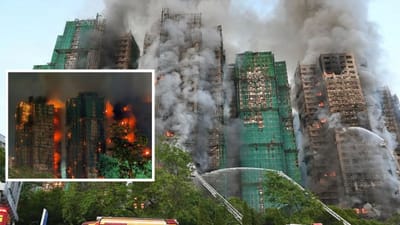 44 பேர் பலி.. பெரும் தீ விபத்து.. பதைபதைக்கும் காட்சிகள்!