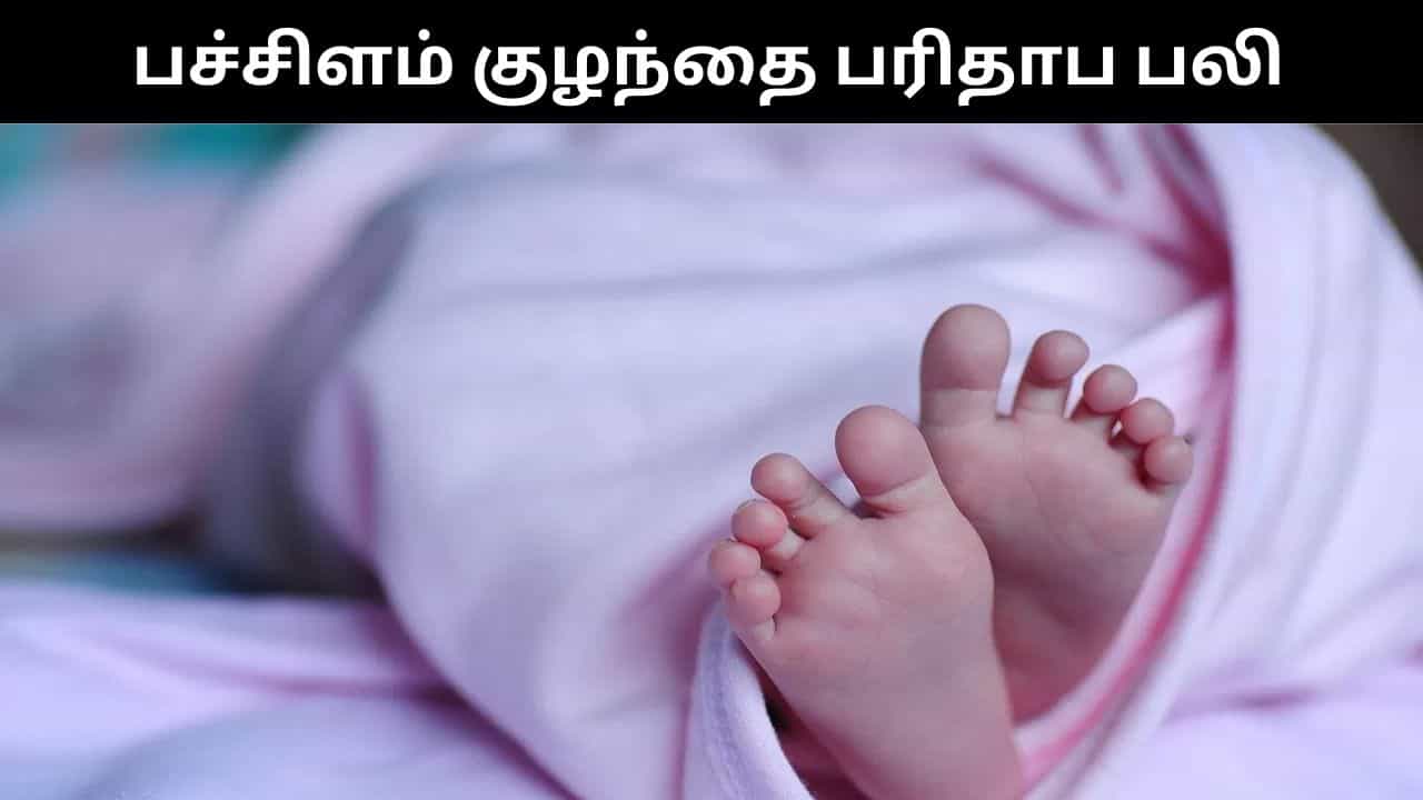 1.5 மாத குழந்தையின் மீது விழுந்த 2.5 வயது சிறுவன்.. பச்சிளம் குழந்தை பரிதாப பலி! 1.5 மாத குழந்தையின் மீது விழுந்த 2.5 வயது சிறுவன்.. பச்சிளம் குழந்தை பரிதாப பலி!