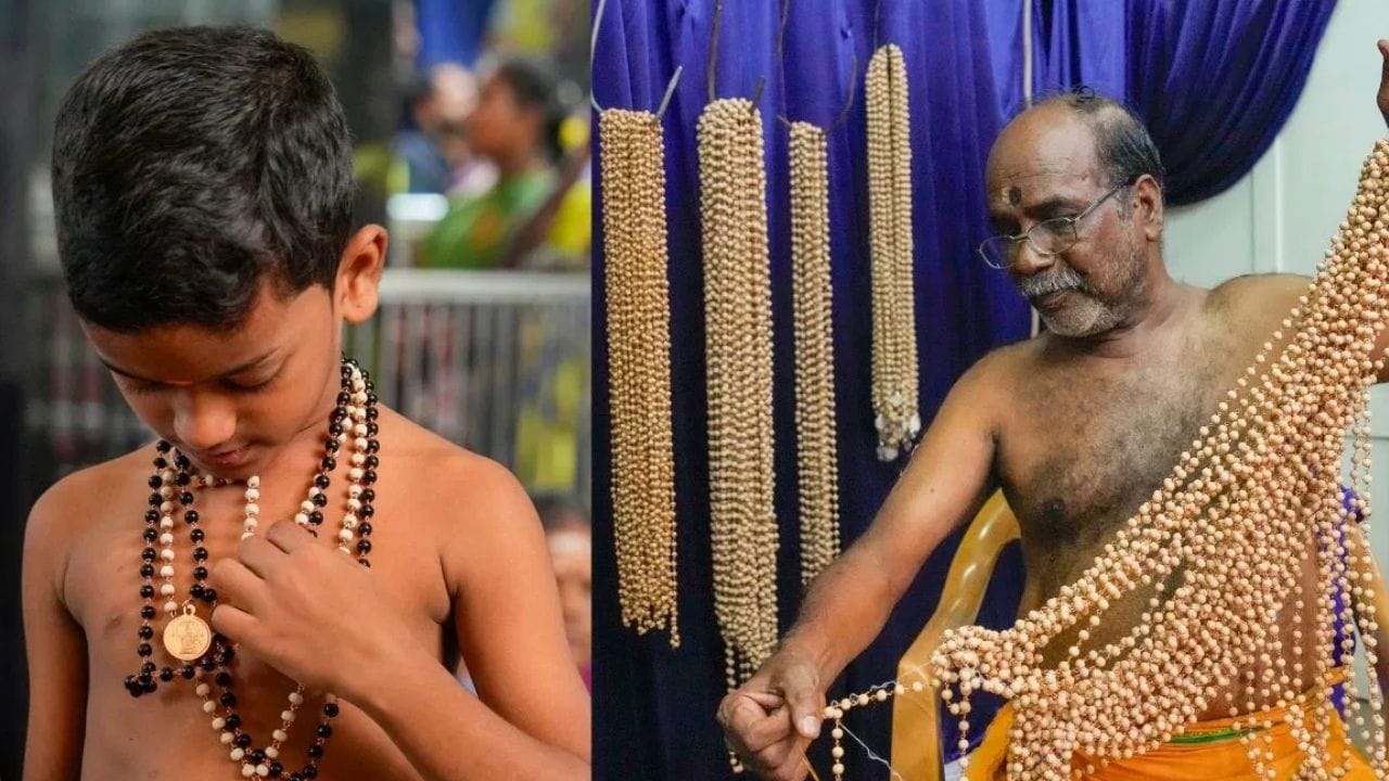 ஐயப்ப சுவாமிகள் அணியும் 2 வகையான மாலைகள் – இரண்டுக்கும் உள்ள வேறுபாடு என்ன?