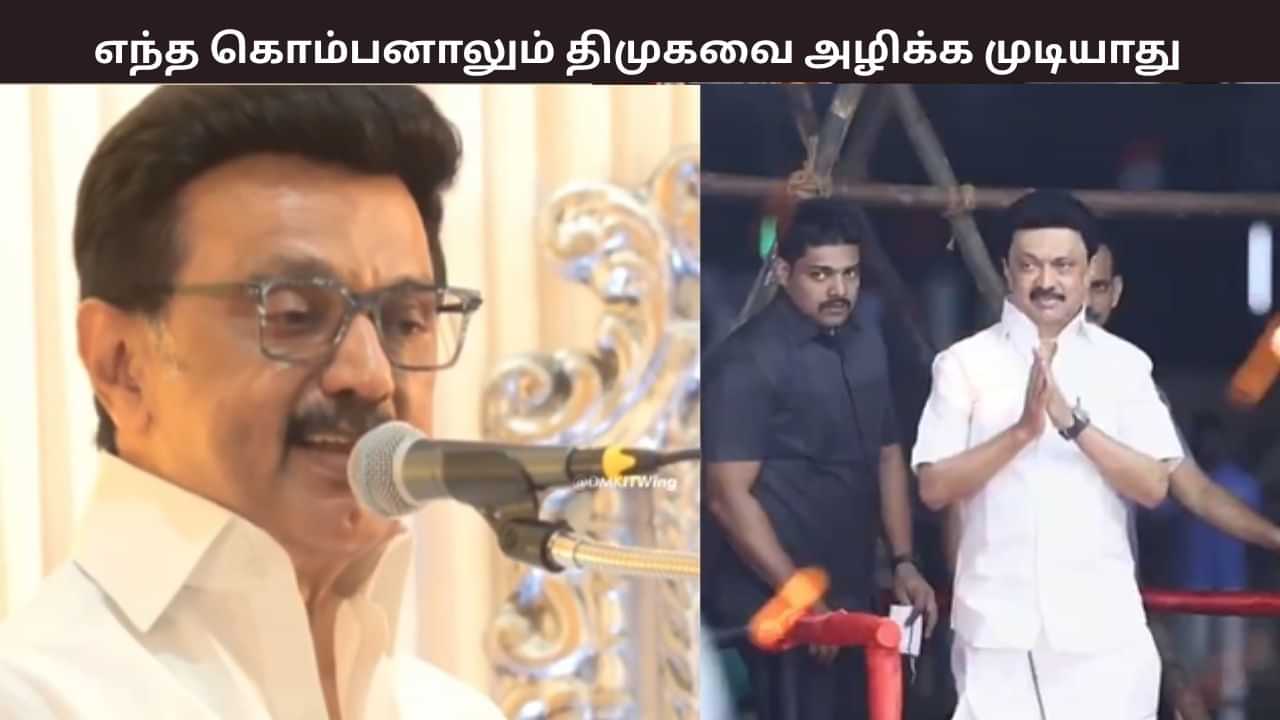 திமுகவை எந்த கொம்பனாலும் தொட்டுக்கூட பார்க்க முடியாது - முதலமைச்சர் ஸ்டாலின்.. திமுகவை எந்த கொம்பனாலும் தொட்டுக்கூட பார்க்க முடியாது - முதலமைச்சர் ஸ்டாலின்..