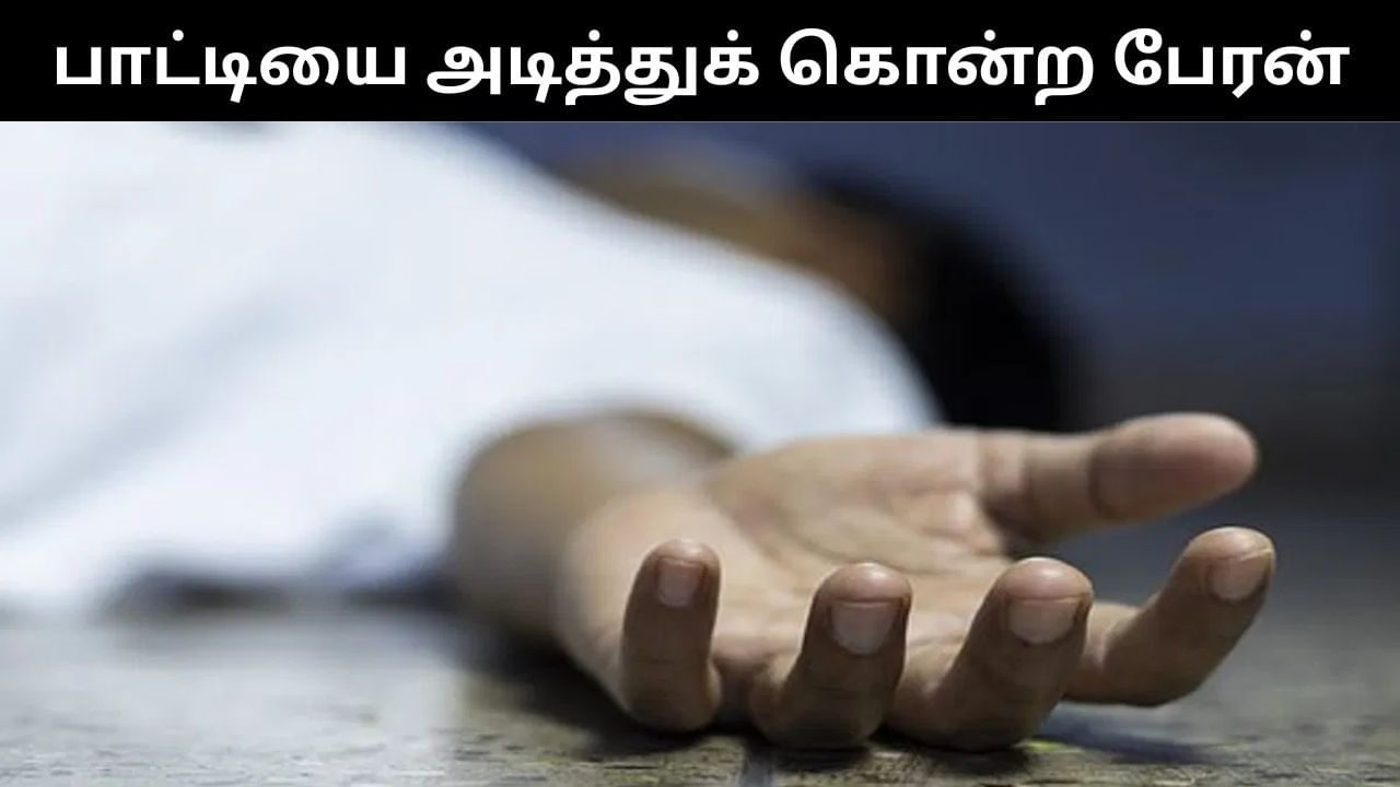 பாட்டியை அடித்தே கொலை செய்த பேரன்.. அதிர்ச்சி சம்பவம்!