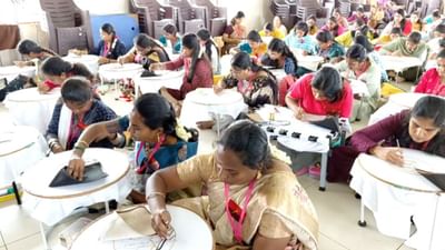 குழந்தைகள் தினத்தில் நோபல் உலக சாதனை.. அசத்திய ஆரி தொழிலாளிகள்..!