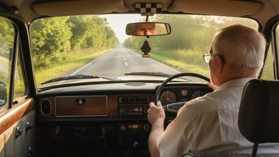 வாடகை கார் ஓட்டும் தொழிலதிபர்.. நெகிழ வைக்கும் பின்னணி!