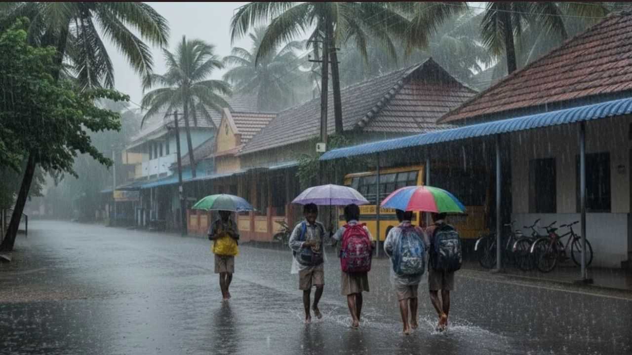 கனமழை எதிரொலி.... இந்த மாவட்டங்களில் பள்ளி, கல்லூரிகளுக்கு விடுமுறை