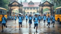 அதி கனமழை எச்சரிக்கை: பள்ளி, கல்லூரிகளுக்கு அரை நாள் விடுமுறை!...