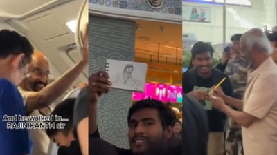 ரசிகருக்காக ரஜினிகாந்த் செய்த சுவாரஸ்ய விஷயம்.. வீடியோ இதோ!