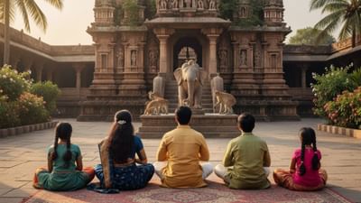 கோவிலில் தரிசனம் முடித்து சிறிது நேரம் அமர்வீர்களா?