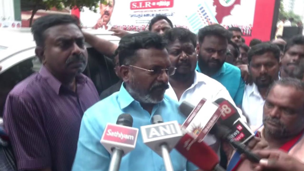 SIR பாஜக மற்றும் RSSன் திட்டம்.. ஆர்ப்பாட்டத்தில் திருமாவளவன் பேச்சு!