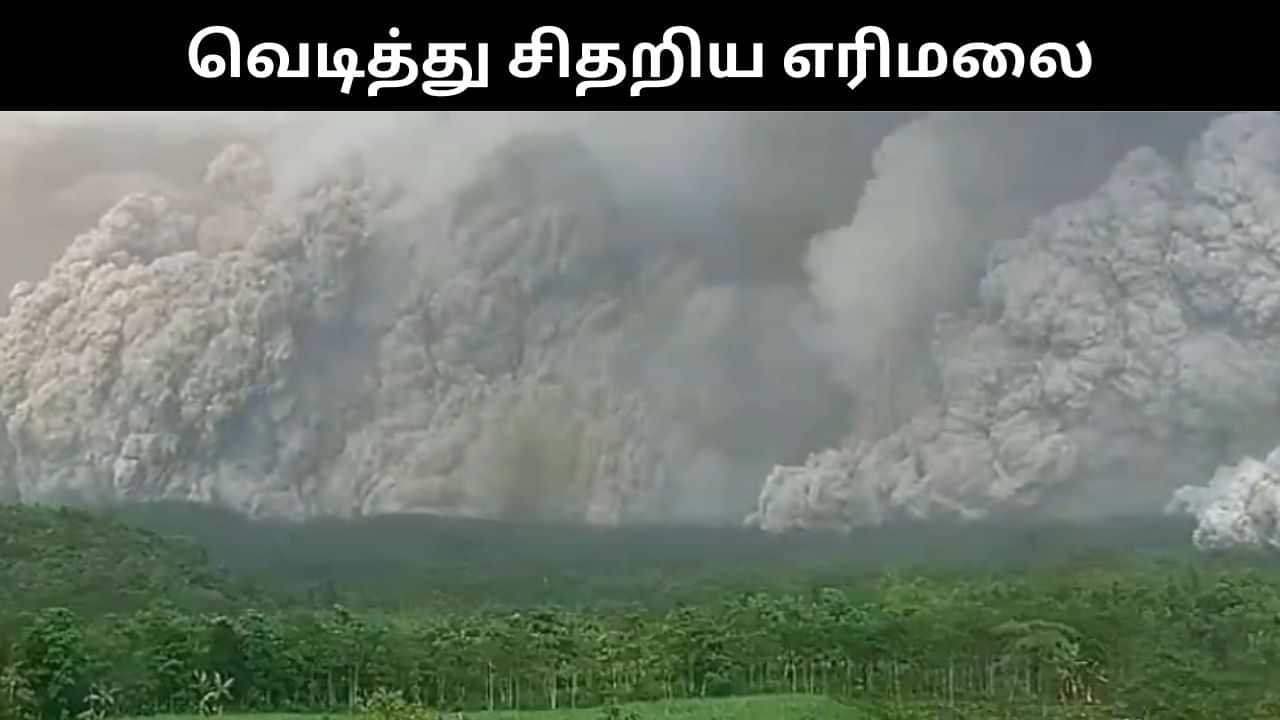 இந்தோனேசியாவில் வெடித்து சிதறிய எரிமலை.. அச்சுற்றுத்தும் கரும்புகை.. பொதுமக்கள் அச்சம்! இந்தோனேசியாவில் வெடித்து சிதறிய எரிமலை.. அச்சுற்றுத்தும் கரும்புகை.. பொதுமக்கள் அச்சம்!