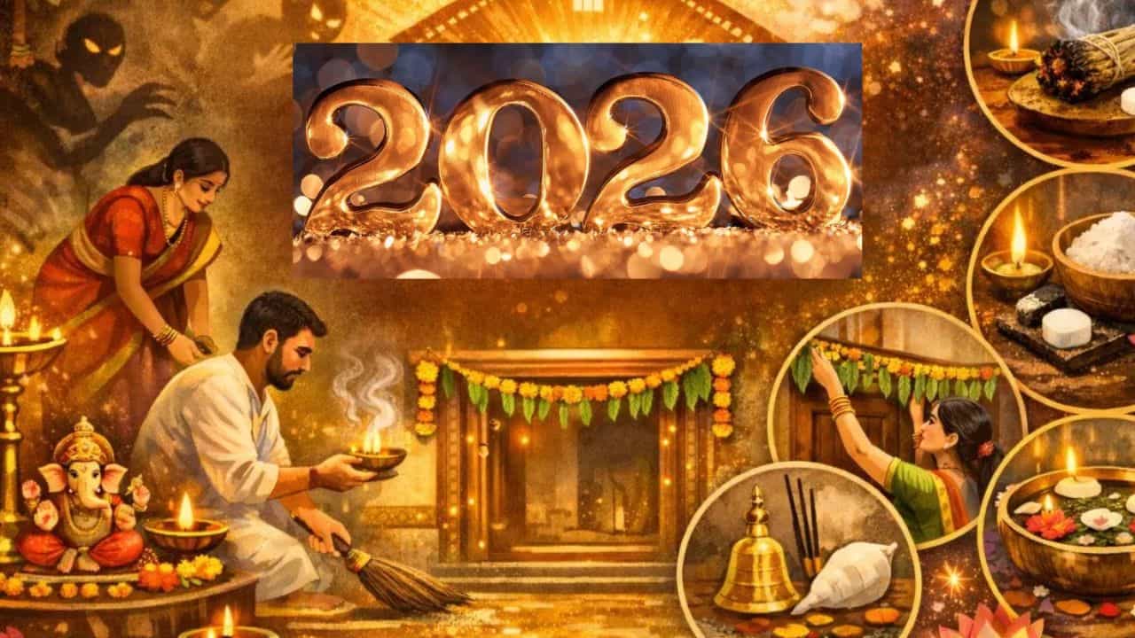 New Year : மங்களகரமான புத்தாண்டு.. காலை முதல் இரவு வரை இதை பண்ணுங்க!