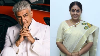 அஜித் சார் ரொம்ப குழந்தை மாதிரியான குணம்- சரண்யா பொன்வண்ணன்!