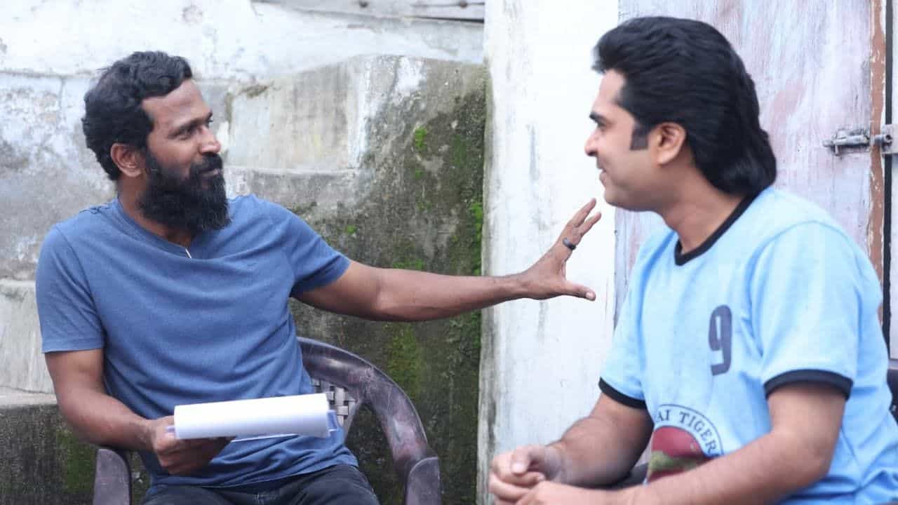 அரசன் ஷூட்டிங் ஸ்பாட்டில் சிம்பு மற்றும் வெற்றிமாறன் - வைரலாகும் வீடியோ