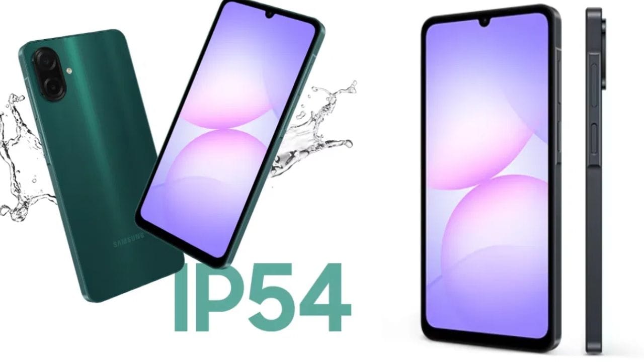 Samsung Galaxy A07: இந்த Samsung ஃபோன் 90Hz புதுப்பிப்பு வீதத்துடன் 6.7-இன்ச் PLS LCD டிஸ்ப்ளேவைக் கொண்டுள்ளது. கேமராவில் 50MP பின்புற கேமரா மற்றும் 8MP முன் கேமரா உள்ளன. Samsung இன் பட செயலாக்கம் இயற்கையான வண்ணங்கள் மற்றும் மேம்பட்ட டைனமிக் வரம்பைக் கொண்ட புகைப்படங்களை உறுதி செய்கிறது. இந்த ஃபோனின் விலை ₹7,245. (படம்: Samsung)