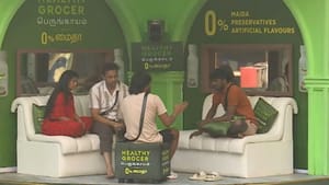 பிக்பாஸில் கம்ருதின் – பார்வதி இடையே வெடித்த சண்டை… வைரலாகும் வீடியோ