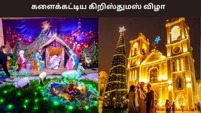 தமிழகத்தில் களைக்கட்டிய கிறிஸ்துமஸ் கொண்டாட்டம்..