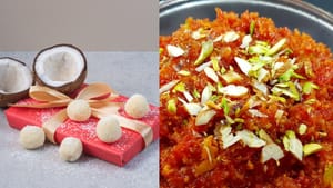 New Year Recipe: வந்துவிட்டது புத்தாண்டு.. கேரட் ஹல்வா, தேங்காய் லட்டு ரெசிபி இதோ!