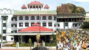 தீபத்தூண் மேல்முறையீட்டு வழக்கு…உத்தரவை நிறைவேற்ற தனி நீதிபதி அவசரப்படுத்தியது ஏன்…உயர்நீதிமன்றம் கேள்வி!