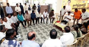 “என் வாக்குச்சாவடி வெற்றி வாக்குச்சாவடி” திமுகவின் புதிய பிரசார பயணம் தொடக்கம்! “என் வாக்குச்சாவடி வெற்றி வாக்குச்சாவடி” திமுகவின் புதிய பிரசார பயணம் தொடக்கம்!