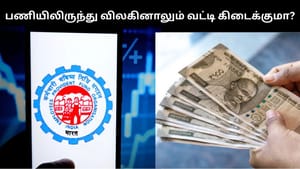 EPFO : பணியில் இருந்து விலகினாலும் பிஎஃப் கணக்குக்கு வட்டி வழங்கப்படுமா?.. கட்டாயம் தெரிந்துக்கொள்ளுங்கள்! EPFO : பணியில் இருந்து விலகினாலும் பிஎஃப் கணக்குக்கு வட்டி வழங்கப்படுமா?.. கட்டாயம் தெரிந்துக்கொள்ளுங்கள்!