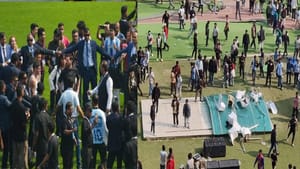 மைதானத்தில் பதற்றம்.. அவசரமாக வெளியேறிய மெஸ்ஸி.. சேர், தண்ணீர் பாட்டில்களை தூக்கி எறிந்த ரசிகர்கள்.. பரபரப்பு வீடியோ! மைதானத்தில் பதற்றம்.. அவசரமாக வெளியேறிய மெஸ்ஸி.. சேர், தண்ணீர் பாட்டில்களை தூக்கி எறிந்த ரசிகர்கள்.. பரபரப்பு வீடியோ!