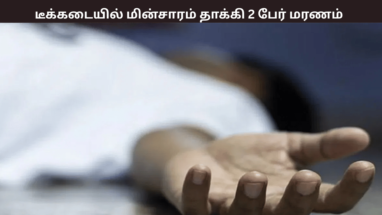 மின்சாரம் தாக்கி டீக்கடை உரிமையாளர், ஊழியர் பலி - மதுரை அருகே சோகம்