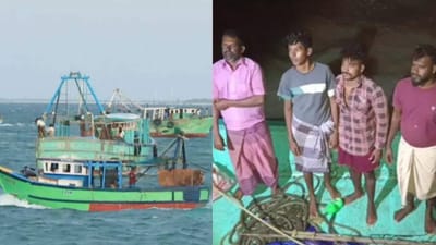 இலங்கையில் சிறையில் இருந்த 4 தமிழக மீனவர்கள் விடுவிப்பு!