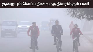 தமிழகத்தில் குறையும் வெப்பநிலை.. அதிகரிக்கும் பனிப்பொழிவு.. வரும் நாட்களில் எப்படி இருக்கும்?