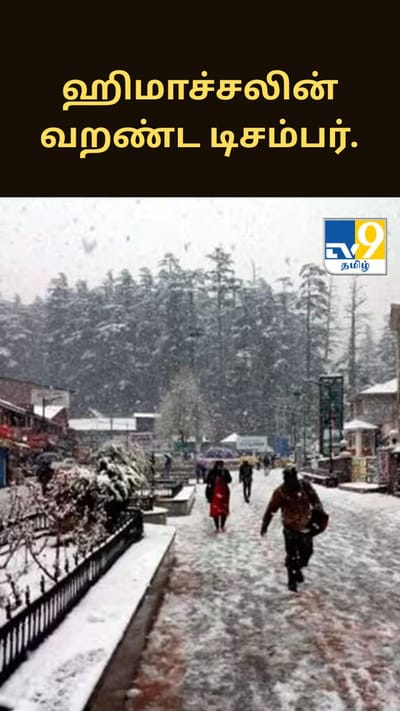 ஹிமாச்சலின் வறண்ட டிசம்பர்.. வெப்பமயமாதலால் பனி இல்லாத நிலை!
