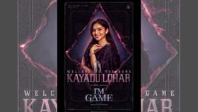 துல்கர் சல்மானின் ஐம் கேம் படத்தில் இணைந்த நடிகை கயடு லோஹர்...