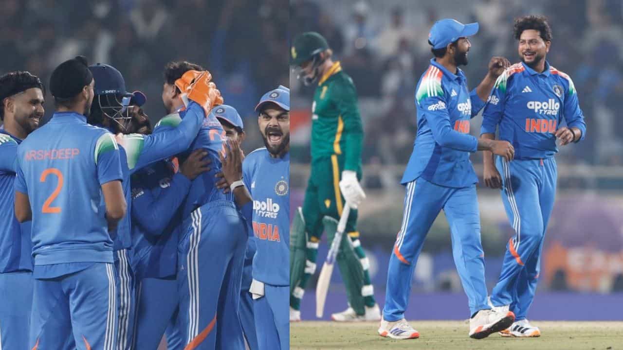 IND vs SA 1st ODI: ஒருநாள் வரலாற்றில் முதல் முறை.. ரன்களை வாரிவழங்கிய இந்திய பவுலர்கள்.. கேள்வி எழுப்பும் ரசிகர்கள்! IND vs SA 1st ODI: ஒருநாள் வரலாற்றில் முதல் முறை.. ரன்களை வாரிவழங்கிய இந்திய பவுலர்கள்.. கேள்வி எழுப்பும் ரசிகர்கள்!